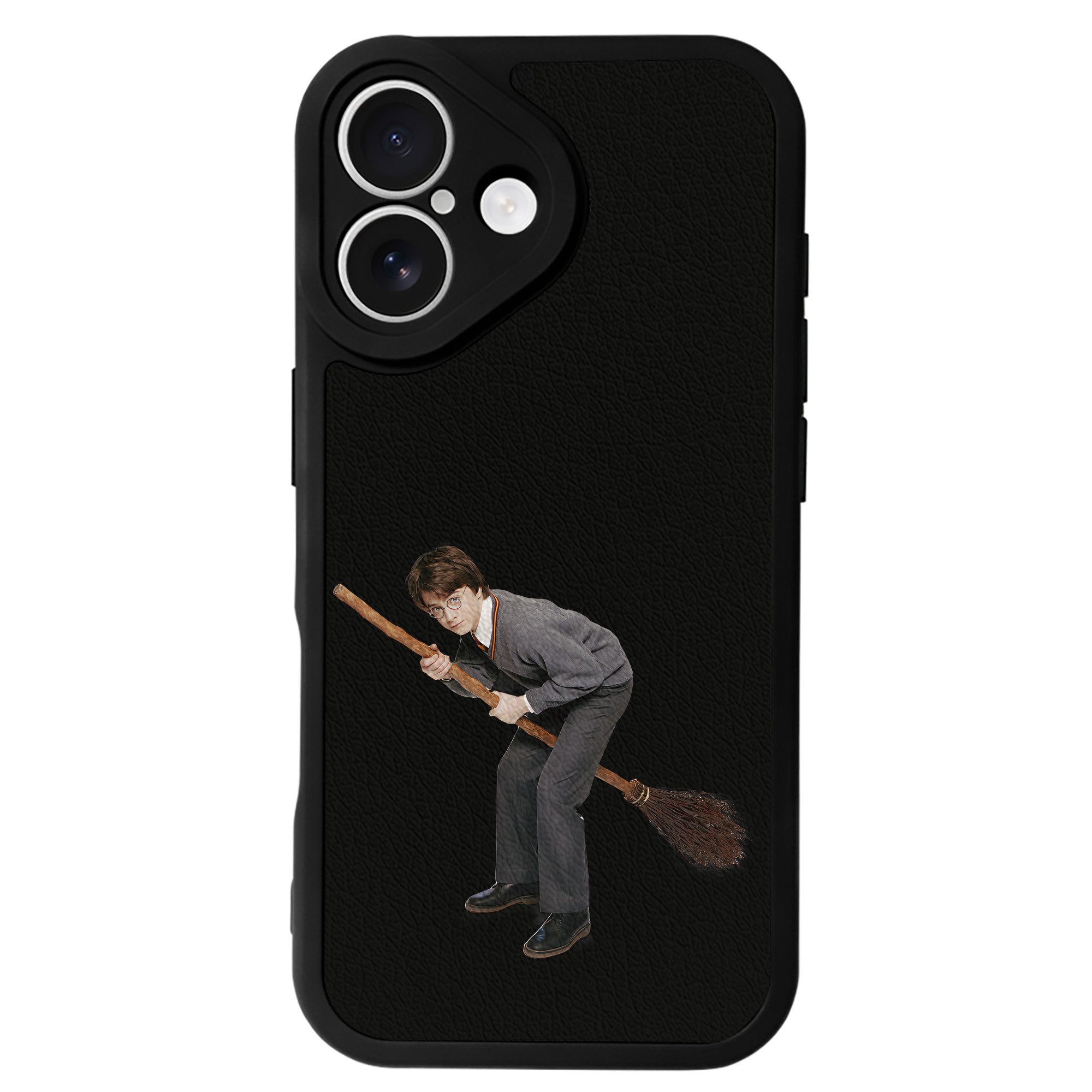 （画像用） Harry Potter ハリー・ポッターシリーズ 【iPhone 16シリーズ対応】シリコンスマホケース（レザー調） 材質：シリコン